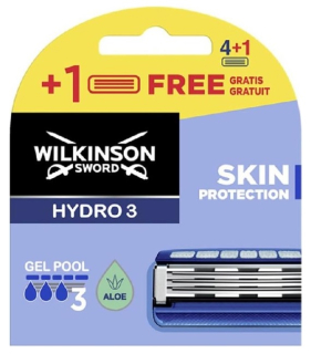 Wilkinson Sword Hydro 3 Skin Protection náhradní břity 4+1 ks